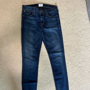 Hudson dark wash skinny jeans size 26